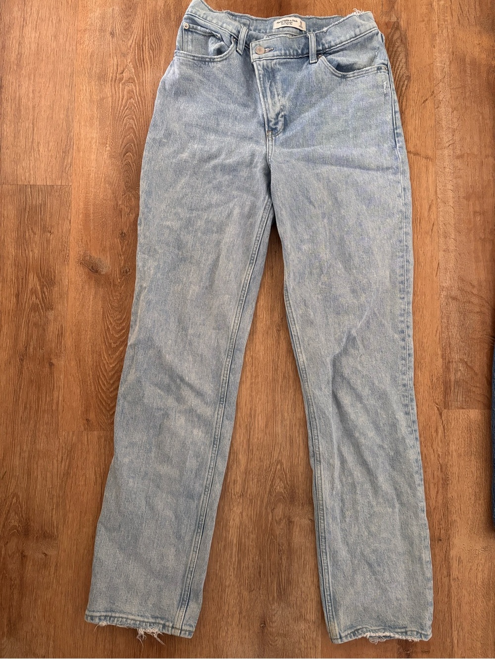 Abercrombie & Fitch 90s ultra high rise crossover waist 28/6 LONG